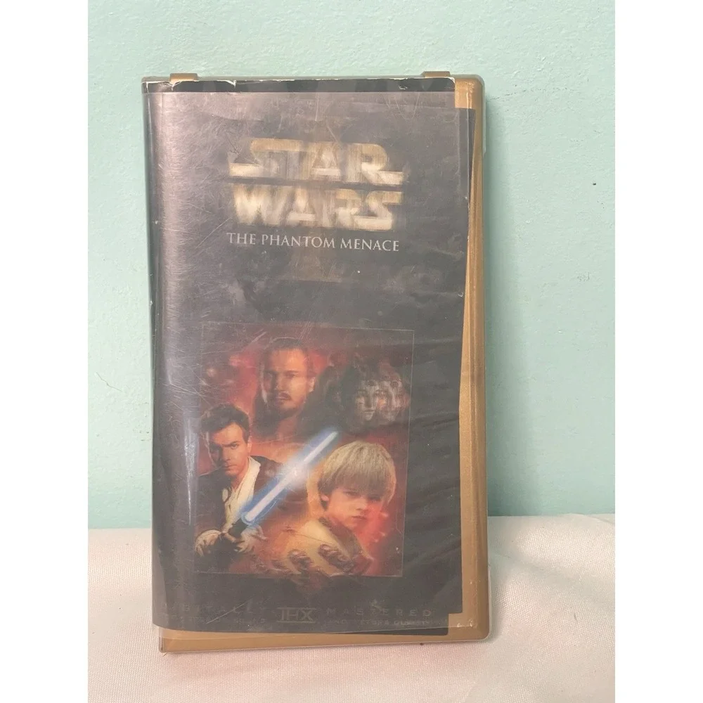 Star Wars Episode 1 The Phantom Menace (VHS, 1999) Tested Free Shipping